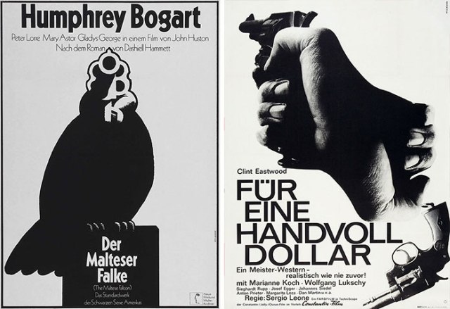 hans-hillmann-affiches-film-le-faucon-maltais-1972-Fuer-eine-handvoll-Dollar-1964.jpg